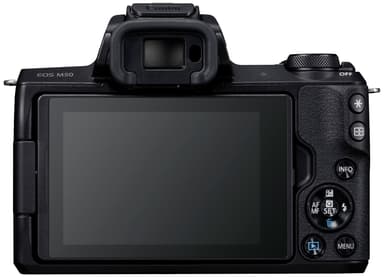 Canon EOS M50 kompakt systemkamera + 15-45 IS STM objektiv