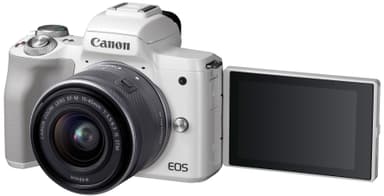 Canon EOS M50 kompaktkamera + 15-45 IS STM objektiv