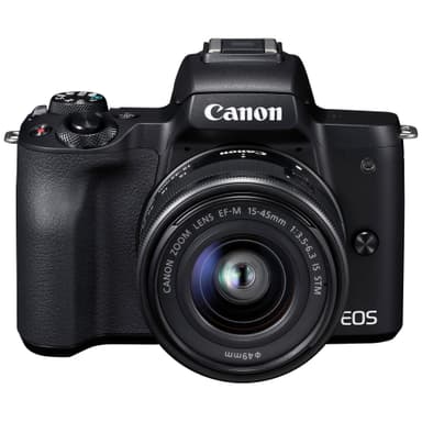 Canon EOS M50 kompakt systemkamera + 15-45 IS STM objektiv