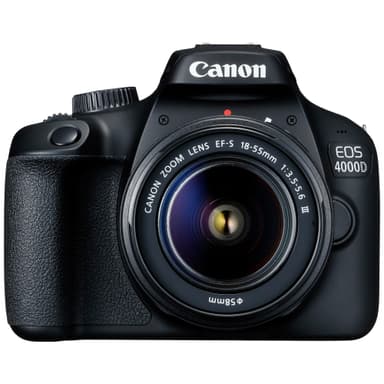 Canon EOS 4000D DSLR kamera + 18-55 DC III-objektiv