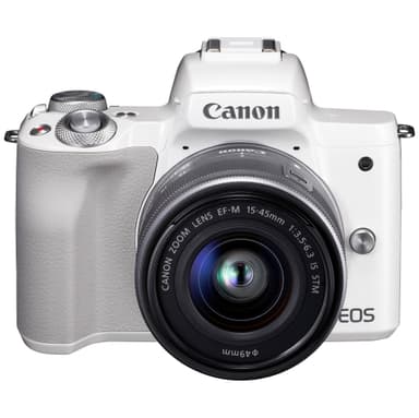 Canon EOS M50 kompaktkamera + 15-45 IS STM objektiv