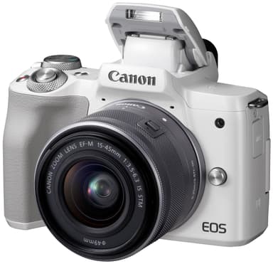 Canon EOS M50 kompaktkamera + 15-45 IS STM objektiv