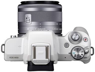 Canon EOS M50 kompaktkamera + 15-45 IS STM objektiv