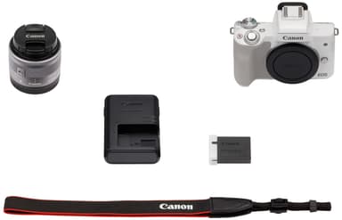 Canon EOS M50 kompaktkamera + 15-45 IS STM objektiv