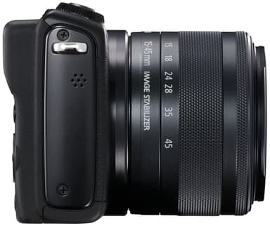 Canon EOS M100 CSC kompaktkamera + 15-45 IS STM objektiv