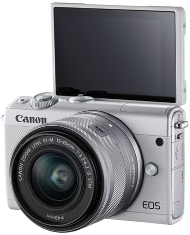 Canon EOS M100 CSC kompakt kamera + 15-45 IS STM objektiv