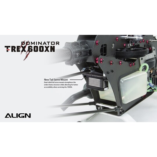 Align T-Rex 600XN Dominator Super Combo med motor