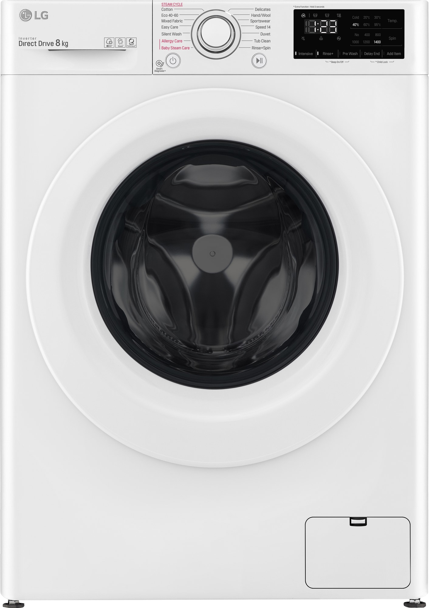 LG vaskemaskine FV30TNS0E thumbnail