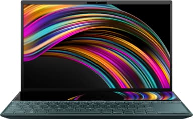 Asus ZenBook Duo 14 UX481 14" bærbar computer (pine grey)