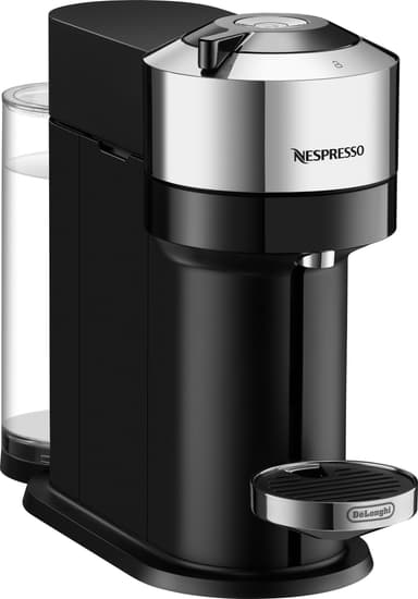 Nespresso Vertuo Next kapselkaffemaskine (sort/sølv) | Elgiganten