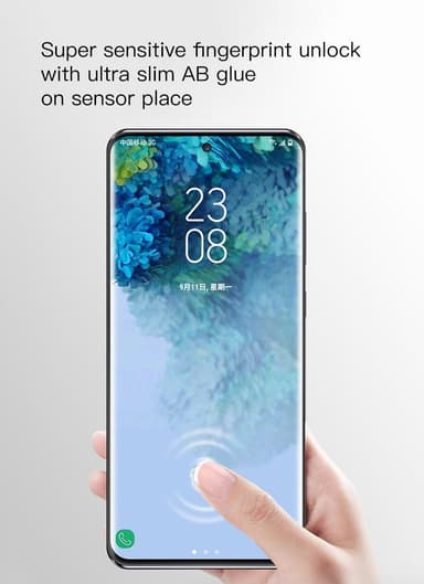 Skærmbeskytter Samsung Galaxy S20 Ultra Hærdet glas