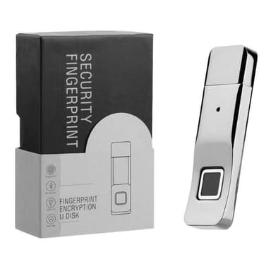 dommer mere og mere Tether 32 GB fingeraftryk krypteret USB-hukommelse | Elgiganten