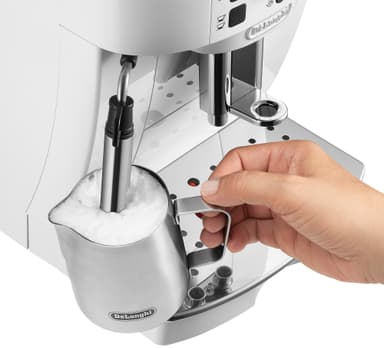 DeLonghi Magnifica S espressomaskine ECAM22110 (hvid)