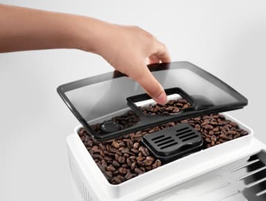 DeLonghi Magnifica S espressomaskine ECAM22110 (hvid)
