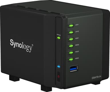 Synology DiskStation DS419slim 4-Bay NAS system