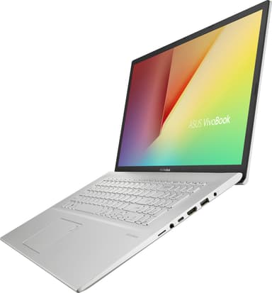 Asus Vivobook 17 17" bærbar computer (gennemsigtig sølv)