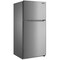 Temptech køleskab med fryser FCT650NFS (stål)