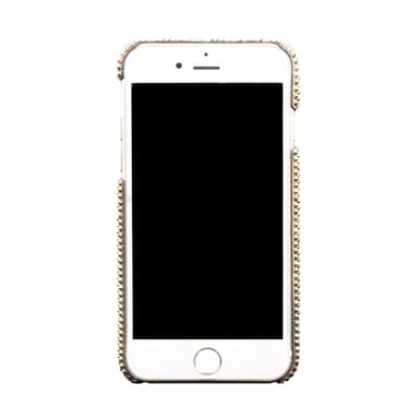Swarovski Crystals Sort/Guld iPhone SE / 8 / 7 etui