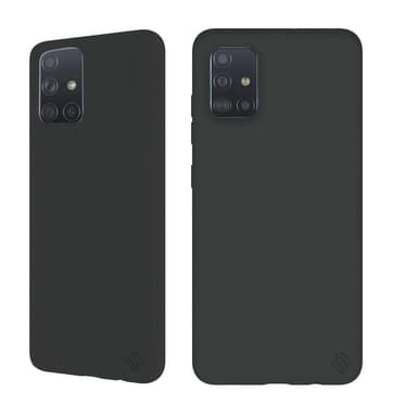 Samsung Galaxy A71 (4G) (4G) Flydende silikone etui- Black