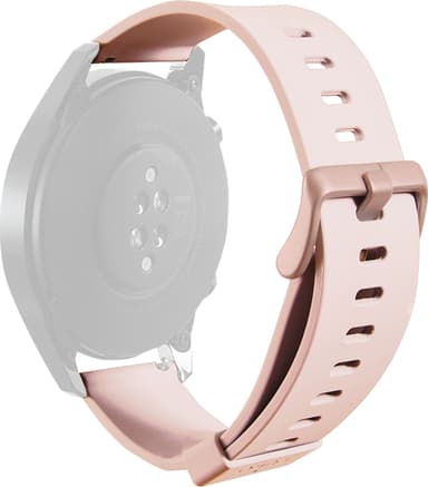 Puro universal silikonerem til ur 20 mm (rose)