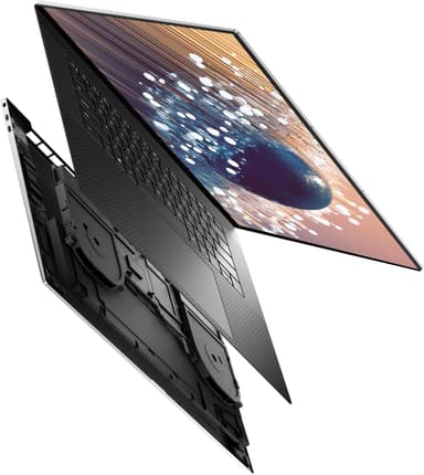 Dell XPS 17-9700 17" bærbar computer (sølv)