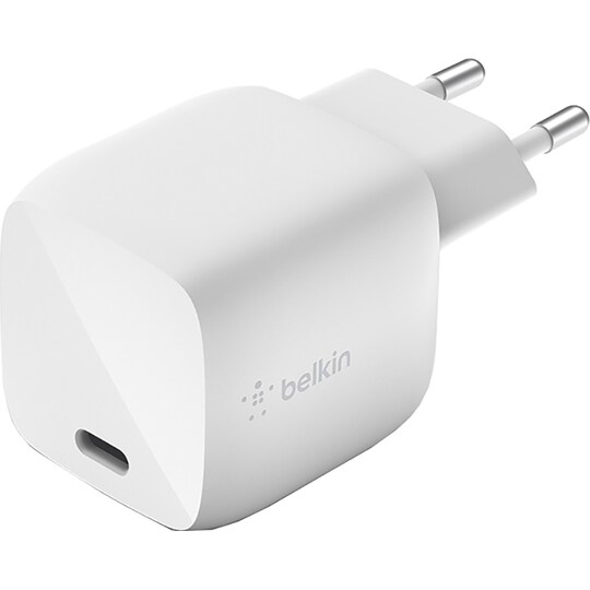Belkin BOOST CHARGE USB-C GaN vægoplader 30 W (hvid)