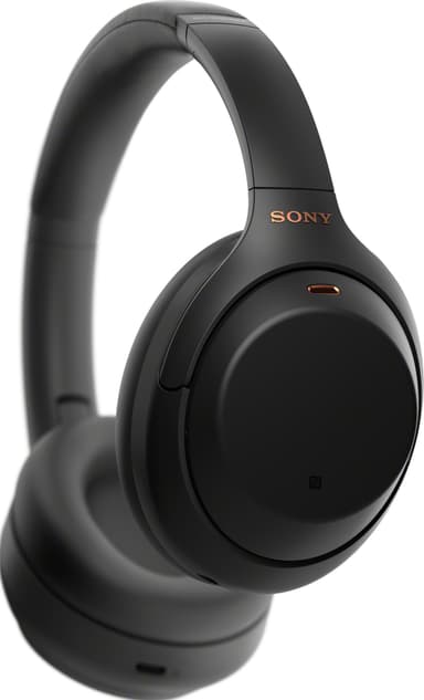 Sony trådløse around-ear høretelefoner WH-1000XM4 (sort)