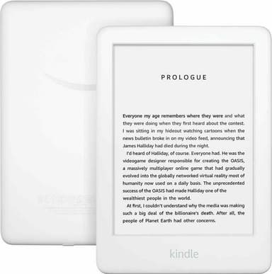Amazon Kindle 6" (2019) ebogslæser (hvid)