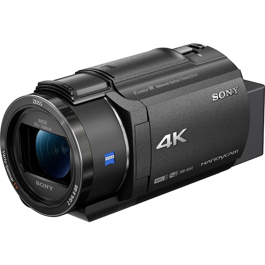 Perle Middelhavet lærebog Sony FDR-AX43 4K videokamera | Elgiganten