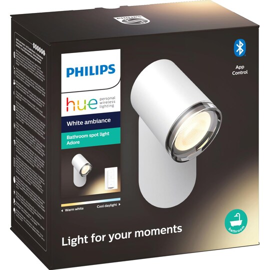 Philips Hue Adore spotlight 3417831P6 (hvid)