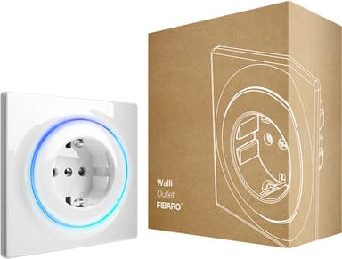 Fibaro Walli stikkontakt type F FGWOF-011
