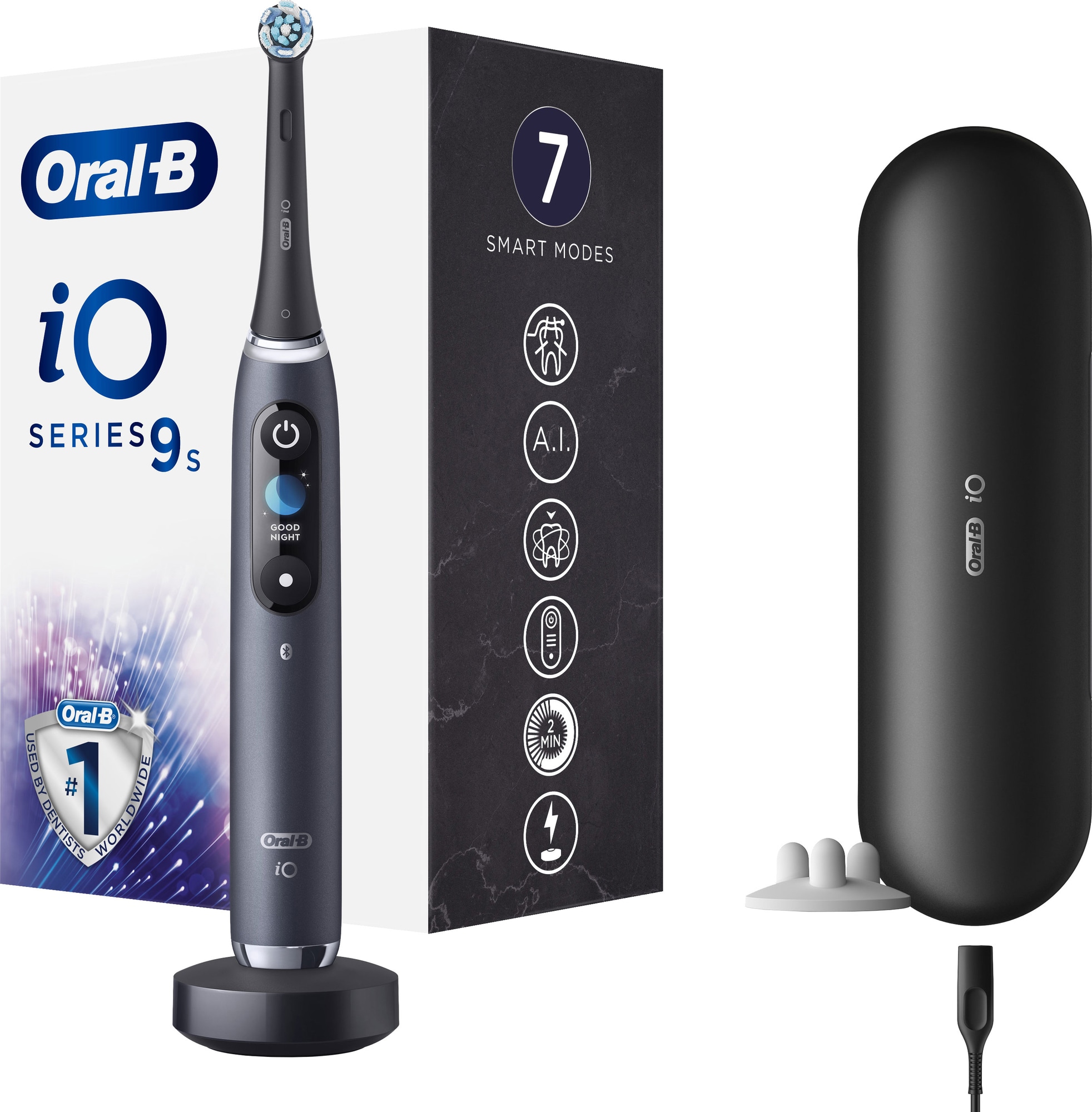 Oral B iO Series 9S elektrisk tandbørste IO9BK (sort) thumbnail
