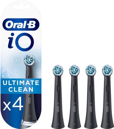 Oral-B iO Ultimate Clean tandbørste refill IOREFILL4BK (sort)