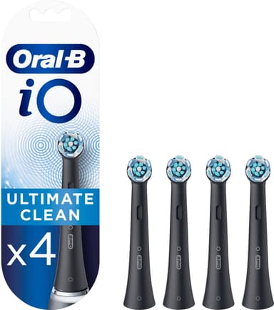 Oral-B iO Ultimate Clean tandbørste refill IOREFILL4BK (sort)