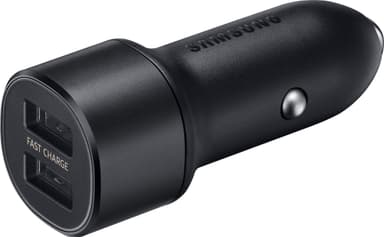Samsung Dual Fast 15W biloplader (sort)
