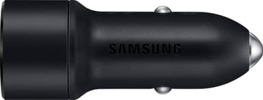 Samsung Dual Fast 15W biloplader (sort)