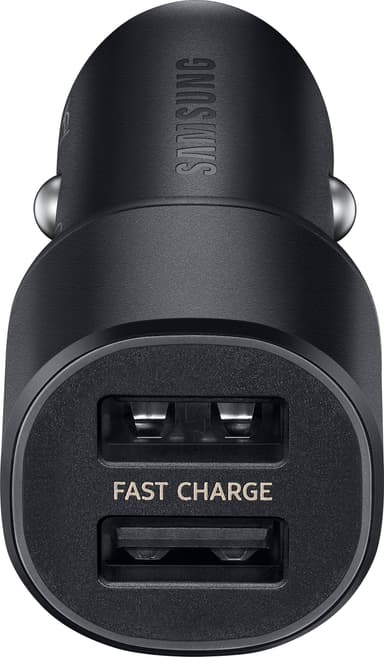 Samsung Dual Fast 15W biloplader (sort)