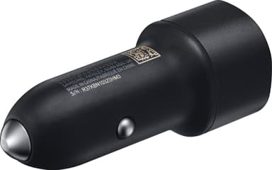 Samsung Dual Fast 15W biloplader (sort)