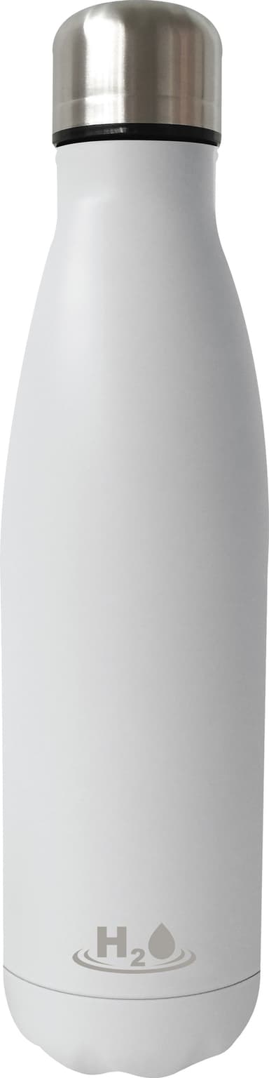 Puro H2O Double Wall 500 ml flaske (hvid)