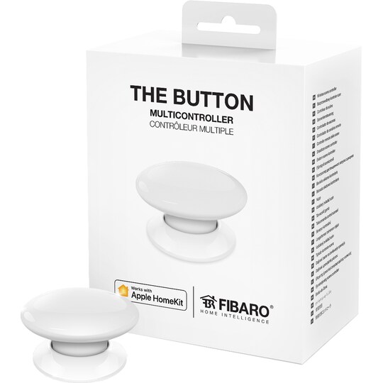 Fibaro Button til HomeKit Smart switch FGBHPB-101-1 (hvid)