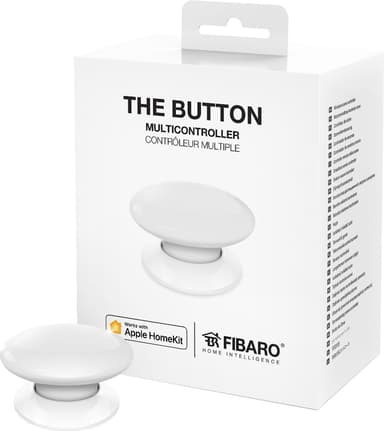 Fibaro Button til HomeKit Smart switch FGBHPB-101-1 (hvid)