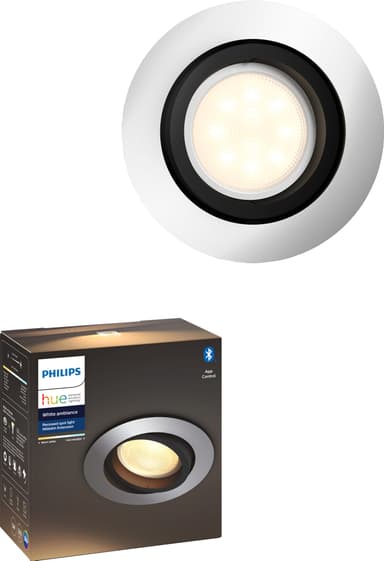 Philips Hue White Ambiance Milliskin spotlight 5041148P9 (aluminium) thumbnail