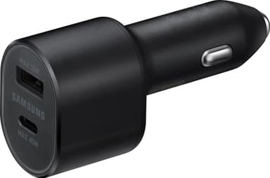 Samsung dual biloplader 45 W og 15 W (sort)