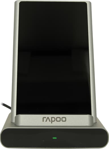 RAPOO Qi trådløs opladerstander XC350 (sort/sølv)