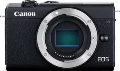 Canon EOS M200 BK M15 systemkamera + 15-45 mm objektiv | Elgiganten