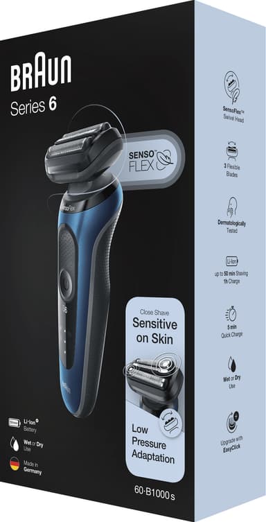 Braun Series 6 barbermaskine BRA60B1000S