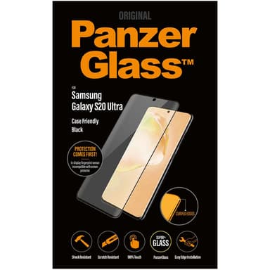Panzer Samsung Galaxy S20 Ultra covervenlig skærmbeskytter