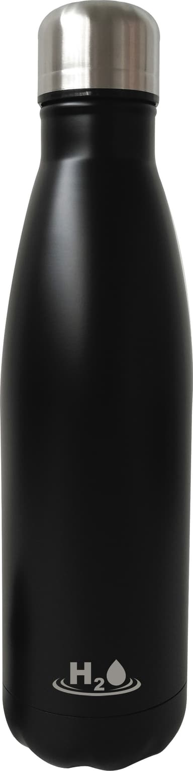 Puro H2O Double Wall 500 ml flaske (sort)