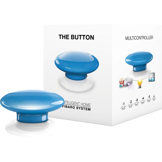 Fibaro Button smart-switch FGPB-101-6 (blå)