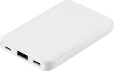 Goji 5.000mAh Mini Size power bank (hvid)